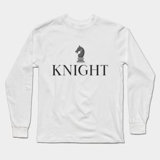 Chess Knight Long Sleeve T-Shirt